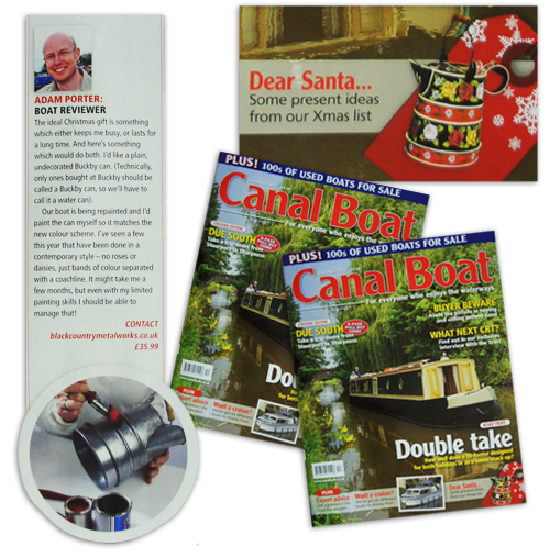 Canal boat magazine